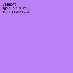 #BB80F5 - Dull Lavender Color Image