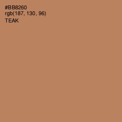 #BB8260 - Teak Color Image