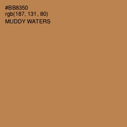 #BB8350 - Muddy Waters Color Image