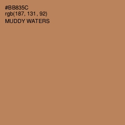 #BB835C - Muddy Waters Color Image