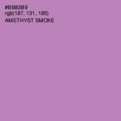 #BB83B9 - Amethyst Smoke Color Image