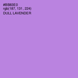 #BB83E0 - Dull Lavender Color Image