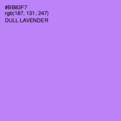 #BB83F7 - Dull Lavender Color Image