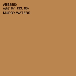 #BB8550 - Muddy Waters Color Image