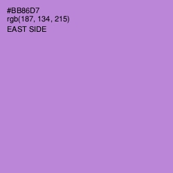 #BB86D7 - East Side Color Image