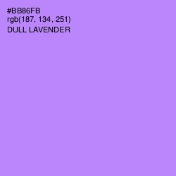 #BB86FB - Dull Lavender Color Image