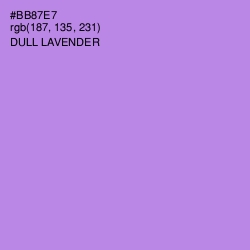 #BB87E7 - Dull Lavender Color Image