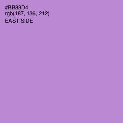 #BB88D4 - East Side Color Image