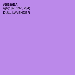 #BB89EA - Dull Lavender Color Image