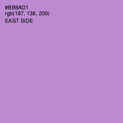 #BB8AD1 - East Side Color Image