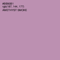 #BB90B1 - Amethyst Smoke Color Image