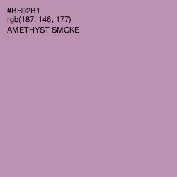 #BB92B1 - Amethyst Smoke Color Image