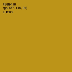 #BB9418 - Lucky Color Image
