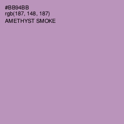 #BB94BB - Amethyst Smoke Color Image