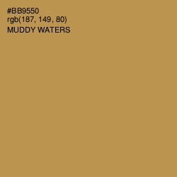 #BB9550 - Muddy Waters Color Image