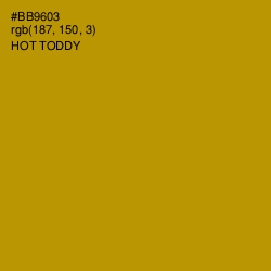 #BB9603 - Hot Toddy Color Image