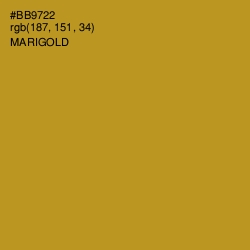 #BB9722 - Marigold Color Image