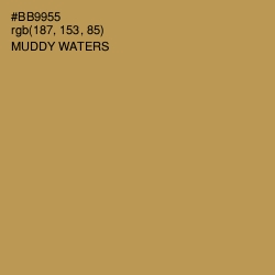 #BB9955 - Muddy Waters Color Image