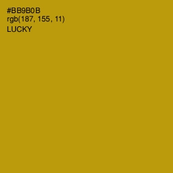 #BB9B0B - Lucky Color Image