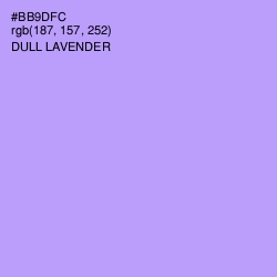 #BB9DFC - Dull Lavender Color Image