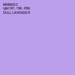 #BB9EEC - Dull Lavender Color Image