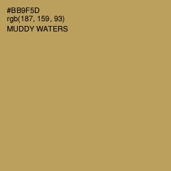 #BB9F5D - Muddy Waters Color Image