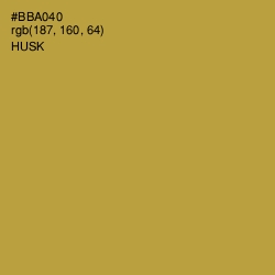 #BBA040 - Husk Color Image