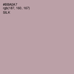 #BBA0A7 - Silk Color Image