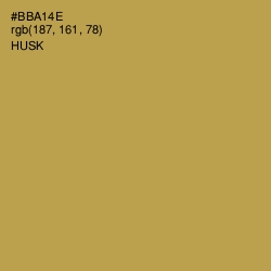 #BBA14E - Husk Color Image