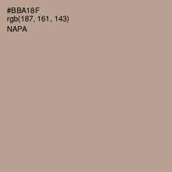 #BBA18F - Napa Color Image