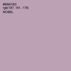 #BBA1B3 - Nobel Color Image