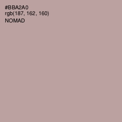 #BBA2A0 - Nomad Color Image