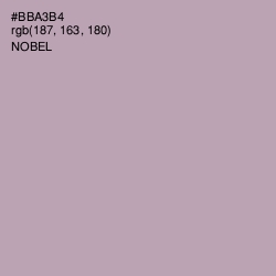 #BBA3B4 - Nobel Color Image