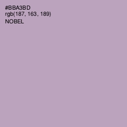 #BBA3BD - Nobel Color Image