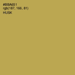 #BBA651 - Husk Color Image