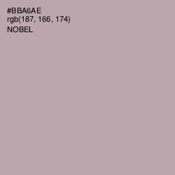 #BBA6AE - Nobel Color Image