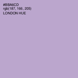 #BBA6CD - London Hue Color Image