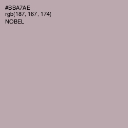 #BBA7AE - Nobel Color Image