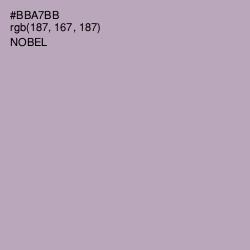 #BBA7BB - Nobel Color Image