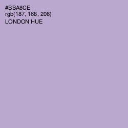 #BBA8CE - London Hue Color Image