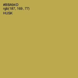 #BBA94D - Husk Color Image