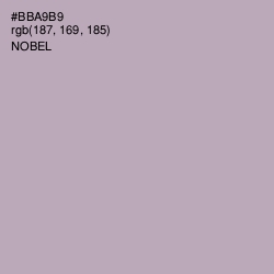 #BBA9B9 - Nobel Color Image