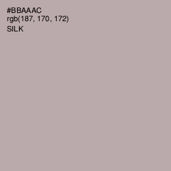 #BBAAAC - Silk Color Image