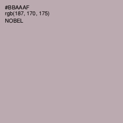 #BBAAAF - Nobel Color Image