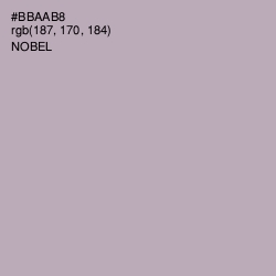 #BBAAB8 - Nobel Color Image