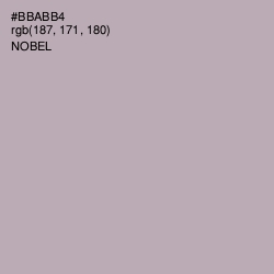 #BBABB4 - Nobel Color Image