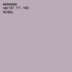 #BBABB6 - Nobel Color Image