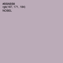 #BBABB8 - Nobel Color Image