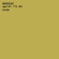 #BBAD50 - Husk Color Image