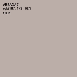#BBADA7 - Silk Color Image